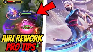 AIRI REWORK NEW PATCH - AIRI PRO GUIDE  | AoV | 傳說對決 | RoV | Liên Quân Mobile