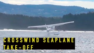 Seaplane : Crosswind Take Off