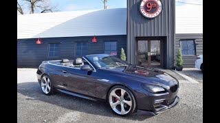 STOCK#01072- 2012 BMW 6 SERIES 640i CONVERTIBLE