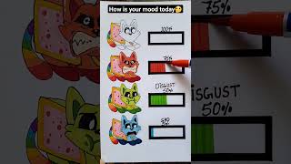 Nyan Catnap mood level test #catnap #poppy #shorts #chapter3 #nyancat #viral #game screenshot 3