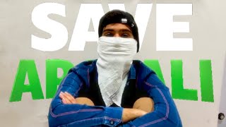 Saying "Save Aravalli" For 10 hours 