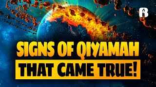 Signs Of Qiyamah That Came True | Animated