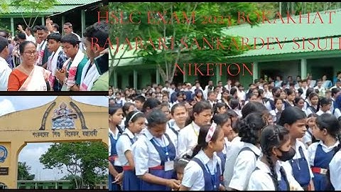 HSLC exam 2023 Bokakhat Rajabari sankardev sisuh niketon 100% sucsess