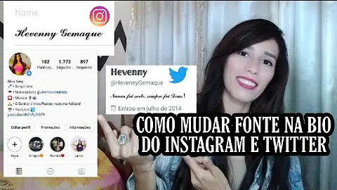 Como colocar letra diferente na bio do Twitter?