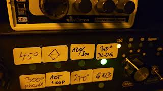 W1AW  Delta loop on ground test vs Azi @ DL8LAS