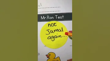 Not Jamal again...
