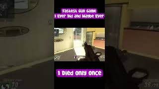 My Fastest Gun Game Ever