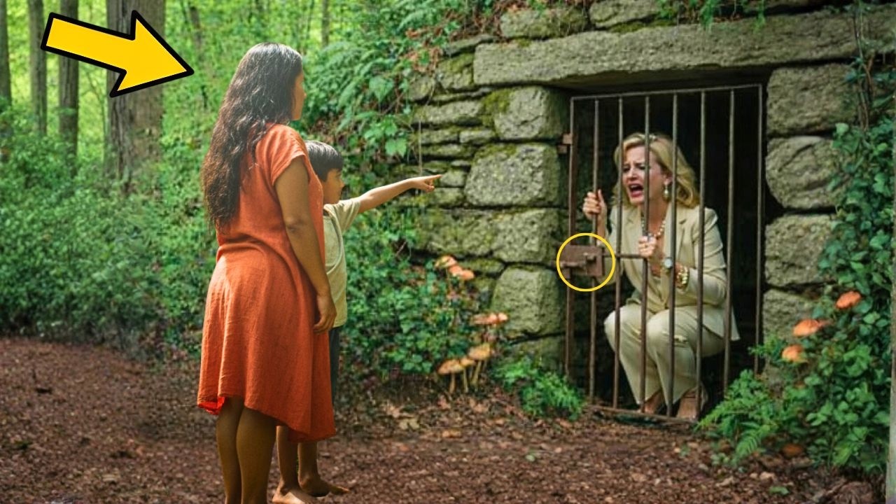 La viuda vio a su patrona rica atrapada en una cueva — lo que descubrió lo cambió todo.