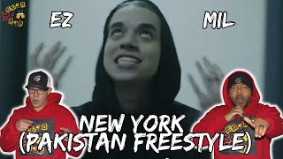 EZ MIL LOCKED UP?!?! | Americans React to EZ Mil - New York (Pakistan Freestyle)