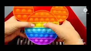 Shredding Scooby-Doo Smurfs Mickey Mouse Pop It And Stretch Sonic