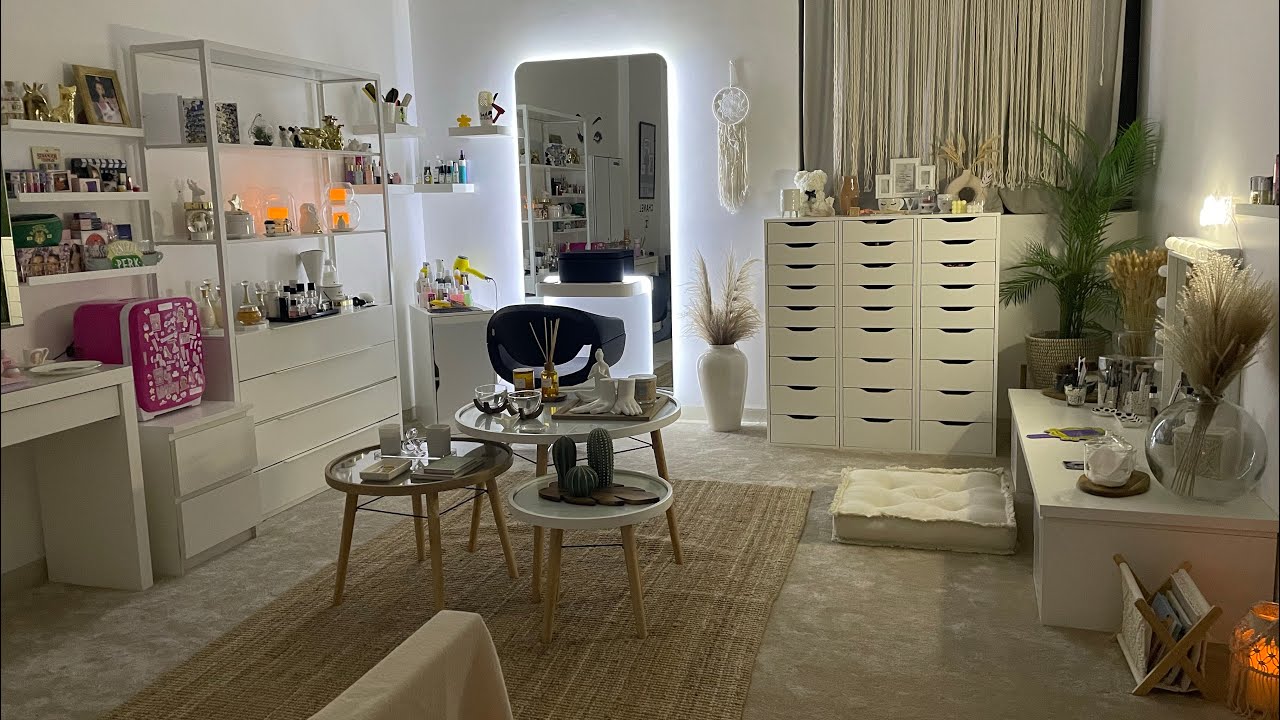 My make up room 2.0 التعديلات الي سويتها بغرفة المكياج