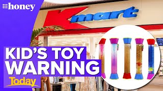 18-month-old suffers chemical burns from popular Kmart toy | 9Honey