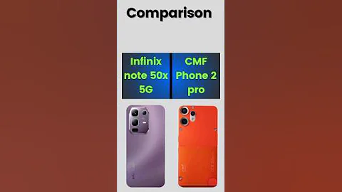 CMF Phone 2 Pro vs Infinix Note 50X 5G – Full Comparison in 60 Seconds!