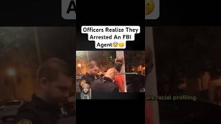 Police Officers Realize They Arrested An FBI Agent😨🫢 ##shorts #policeofficer