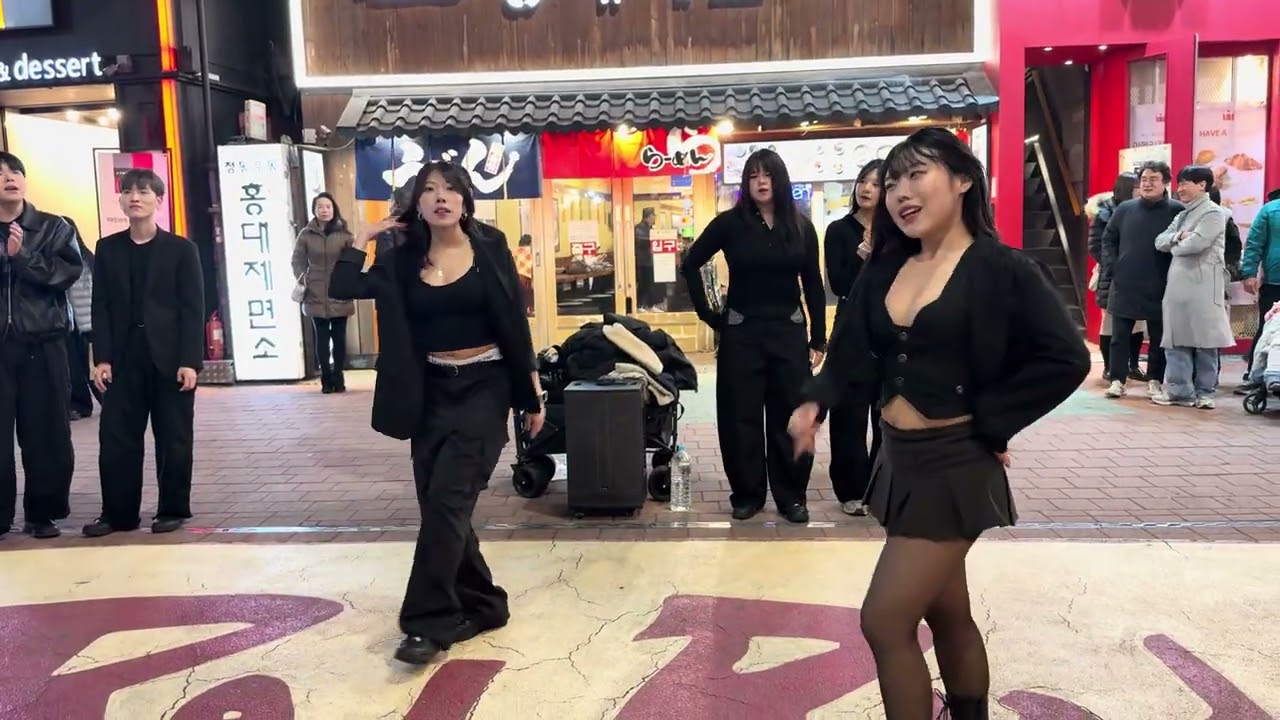 2026 HONGDAE K-POP DUO BUSKING (BEOUR CREW) - [aespa] Rich Man (2)