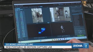 Des Moines University Clinic debuts new portable 3D motion capture lab