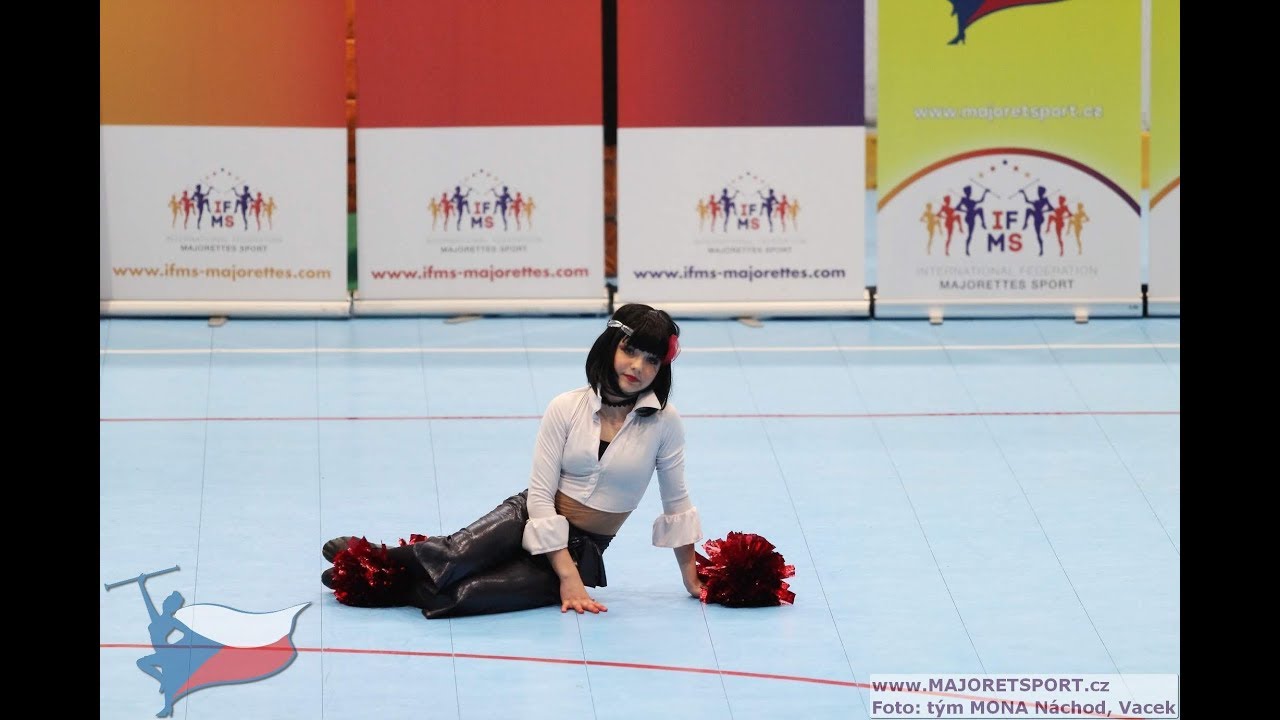 MONA Náchod - Pom junior solo - Nikola Valentová