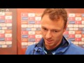 Jonny Evans praises team after point in Prague
