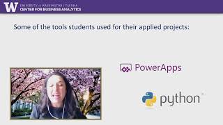 MSBA Applied Showcase Info Session screenshot 1