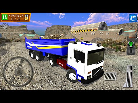 Mega Kamyon Sürüş Simülatörü (Dozer & Kamyon) || Quarry Driver 3: Giant Trucks #5 - Android Gameplay