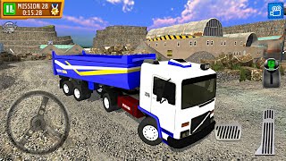 Mega Kamyon Sürüş Simülatörü (Dozer & Kamyon) || Quarry Driver 3: Giant Trucks #5 - Android Gameplay screenshot 1