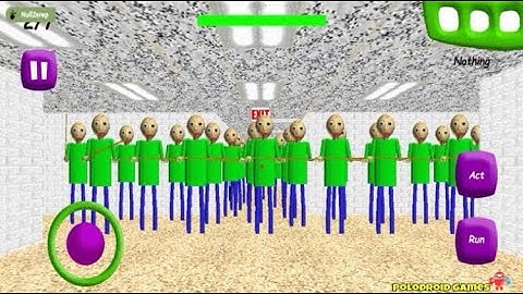 Baldi’s Basics in Education and Learning Part 3 - Cloning Baldi? | Android IOS Gameplay