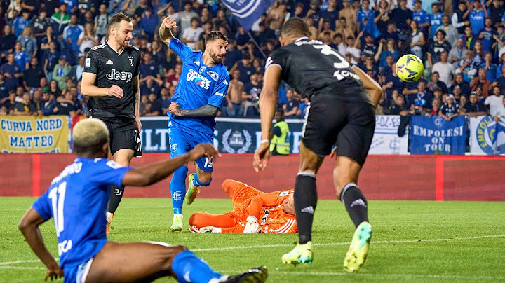 Gli highlights di Empoli-Juventus 4-1