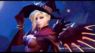 Overwatch Halloween Mercy Skin!