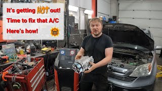 2008 Honda CRV With No A/C - Compressor won't turn on - How to fix your A/C with simple tools!