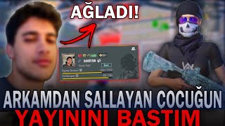 Yayini Bastim Arkamdan Konuşan Toxi̇c Yayinciyi Rezi̇l Etti̇m Pubg Mobi̇le