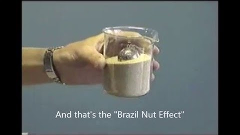 Brazil Nut Effect