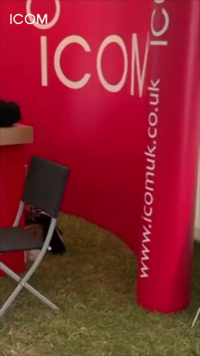 We are at the LAA Rally 2024 this weekend showing our latest Airband range #icom #Airband #aviation