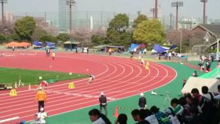 平成29年 2・3支部春季 男子4×100m 1組