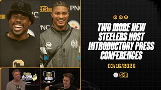 Two More New Steelers Host Press Conferences | SNR Drive (Mar.16) | Pittsburgh Steelers