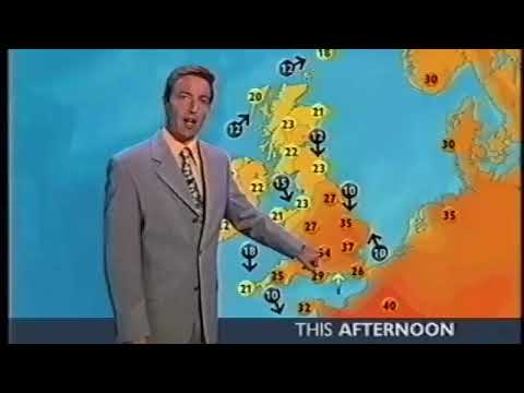 The MANIPULATION of the media... Videos of two BBC weather forecasts 19 years apart