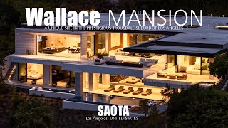 WALLACE MANSION  by SAOTA. Ultra Luxury Mansion  in the prestigious Trousdale suburb of Los Angeles.