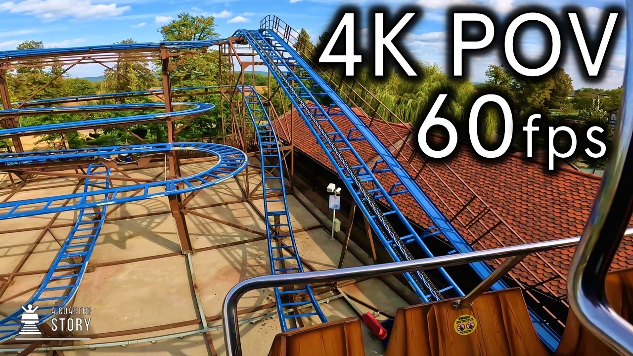 Американские горки «Викинг» (Самые худшие горки в мире?) — Energylandia 4K60 POV