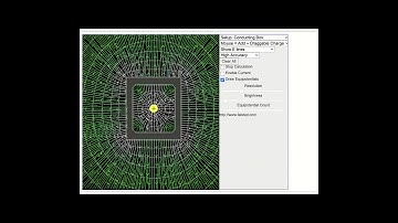 47. Simulation of Electric Field Inside a Conductor