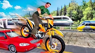Bike games - Tricky Bike Race Free: Top Motorbike Stunt Games - Gameplay Android free games screenshot 4