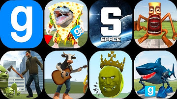 Nextbot in Playground mod,Sandbox In Space,Nextbots Sandbox vs QUESADILLA CROCODILA Lin Gang Melon!