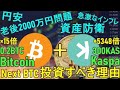 【5000倍銘柄Kaspa】ビットコインBitcoin+カスパKaspa NextBTCに今投資すべき理由【老後2000万円問題,迫りくる円安,インフレ対策 仮想通貨による資産防衛入門】