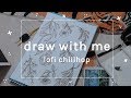 1 hour lofi jams ❤️ // draw floral tattoo illustrations with me