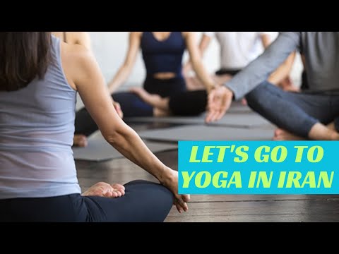 L Got Ready To Go To Yoga In Iran 