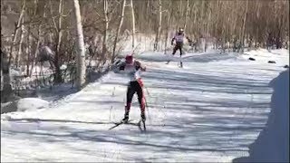 Colorado Mesa University cross-country skiing team competes