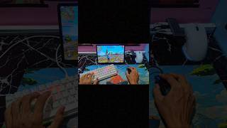 Pc❌mini mobile setup ✅Free Fire Gaming Keyboard|⌨️🖱📱Mix Pro Geek Gamer #freefire #mixpro #geekgamer