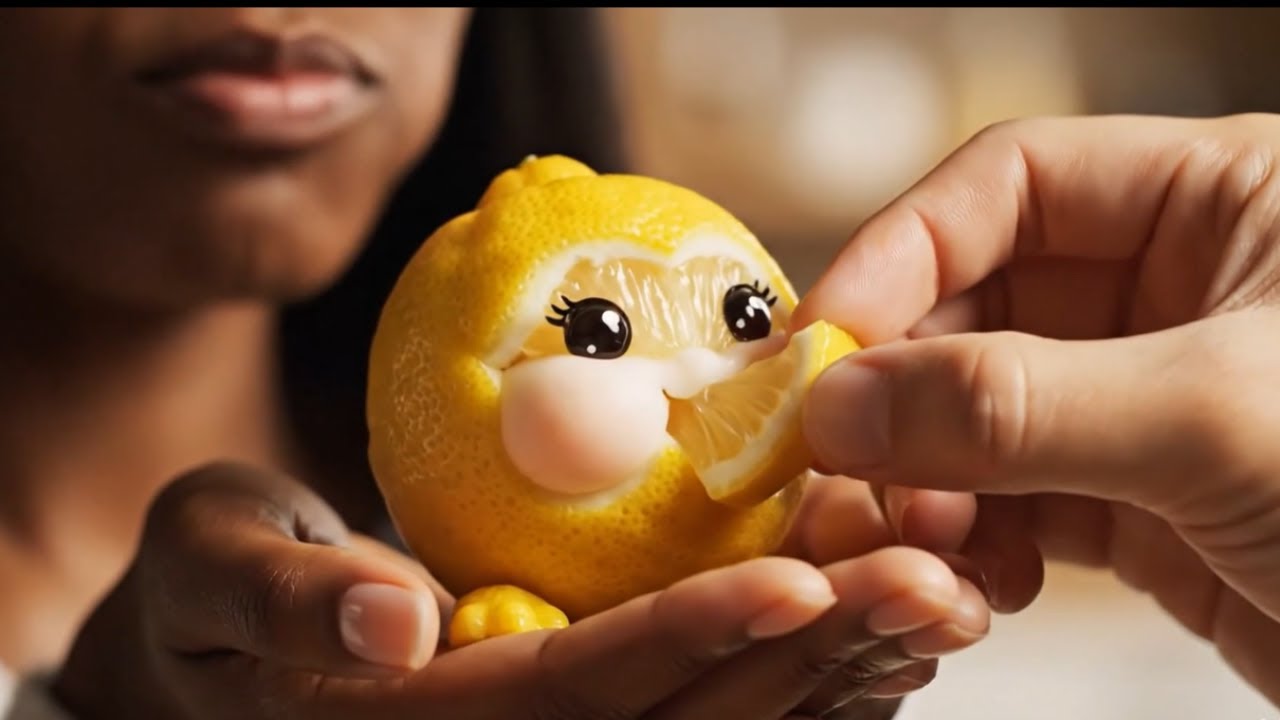 Adorable 3D Fruit Monsters Eating! 🍉🍓Food Art Comes to Life