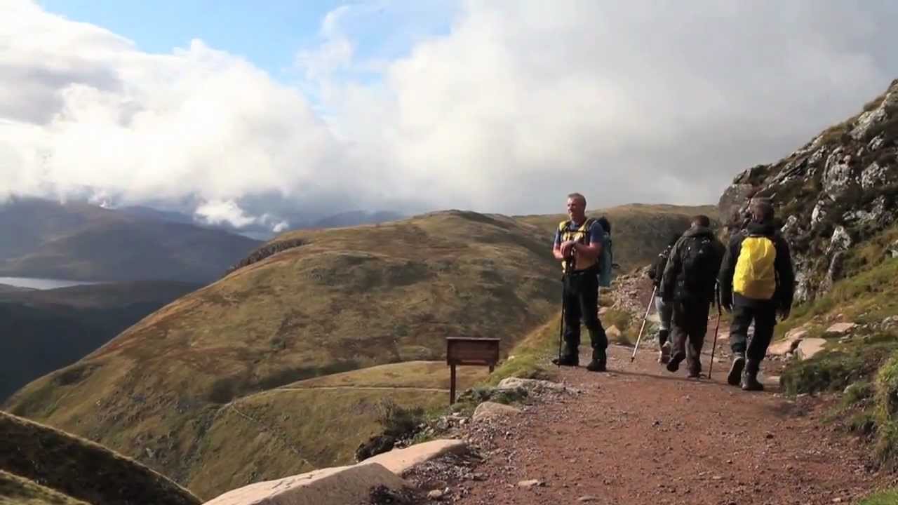 Three Peaks Challenge, Ben Nevis, Scafell Pike and Snowdon with YouTube