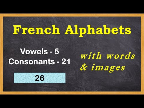 French alphabet |