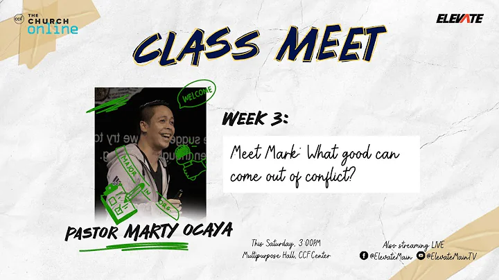 CLASS MEET | Develop a Servant Heart | Pastor Marty Ocaya