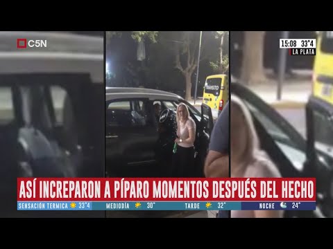 Así increparon a Carolina Piparo y a su marido tras atropellar a dos motociclistas en La Plata